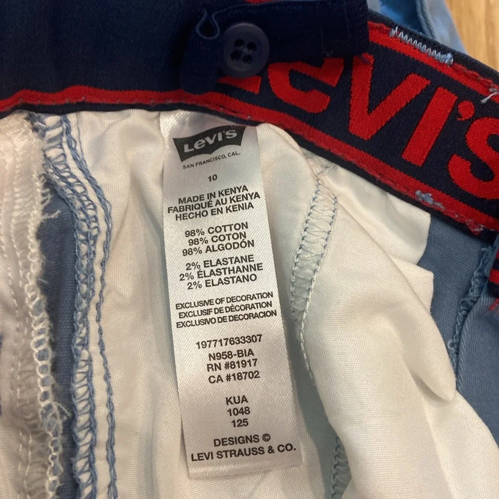 Levi’s Boy’s Blue Cargo Shorts
